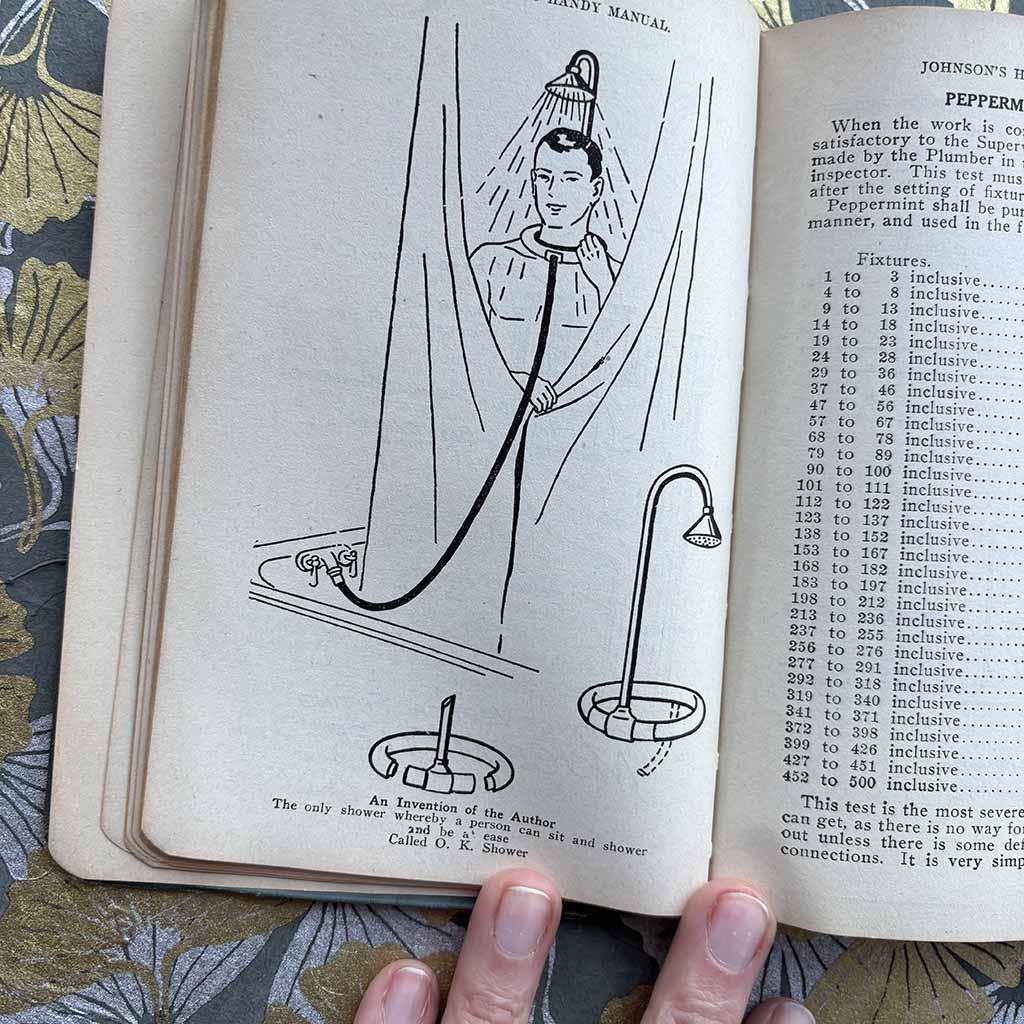 A copy of an old book called Johnson's Practical Book for Practical Men