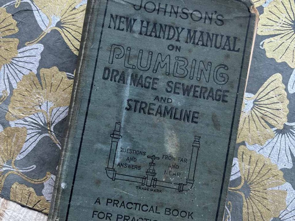 A copy of an old book called Johnson's Practical Book for Practical Men
