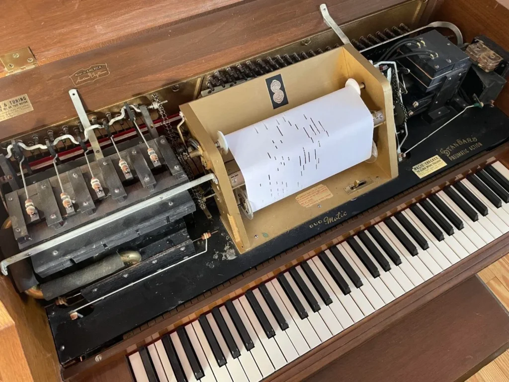 a player piano