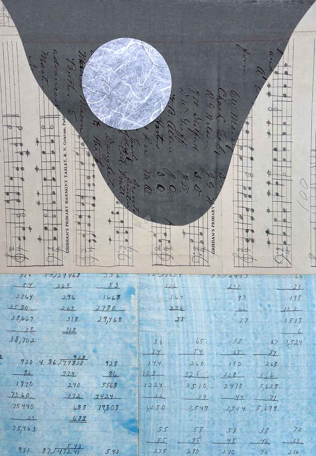 a landscape collage by Emily Krill