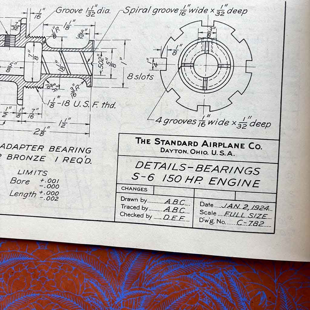 a diagram from The 1924 instruction manual for architects Lessons in Lettering