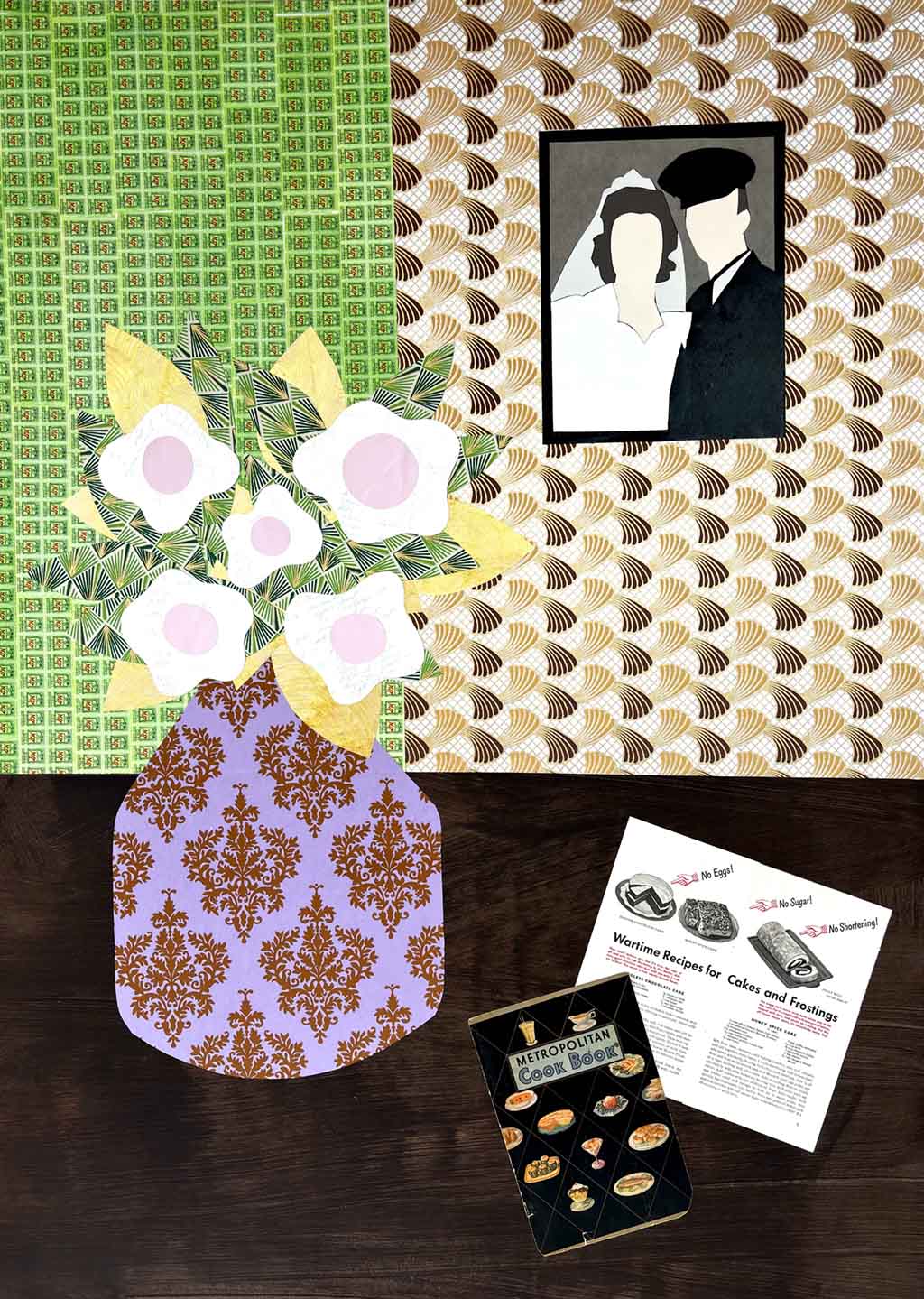 Emily Krill Collage - Wartime Recipes