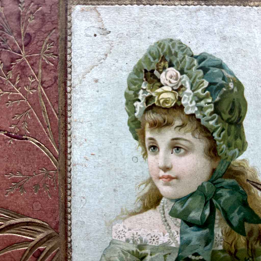detail from a Victorian Scrapbook