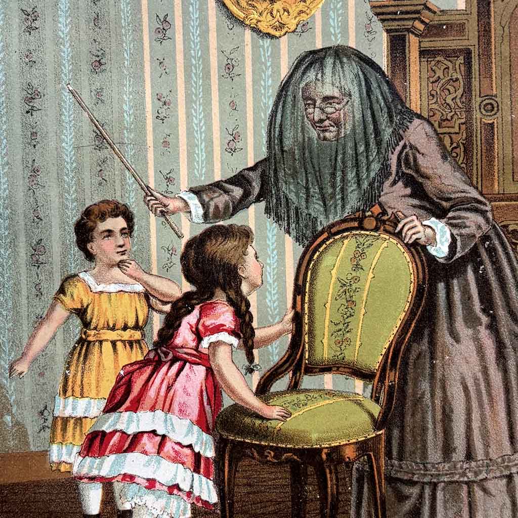 detail from a Victorian Scrapbook