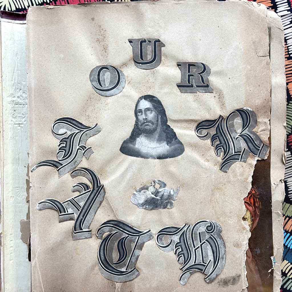 detail from a Victorian Scrapbook