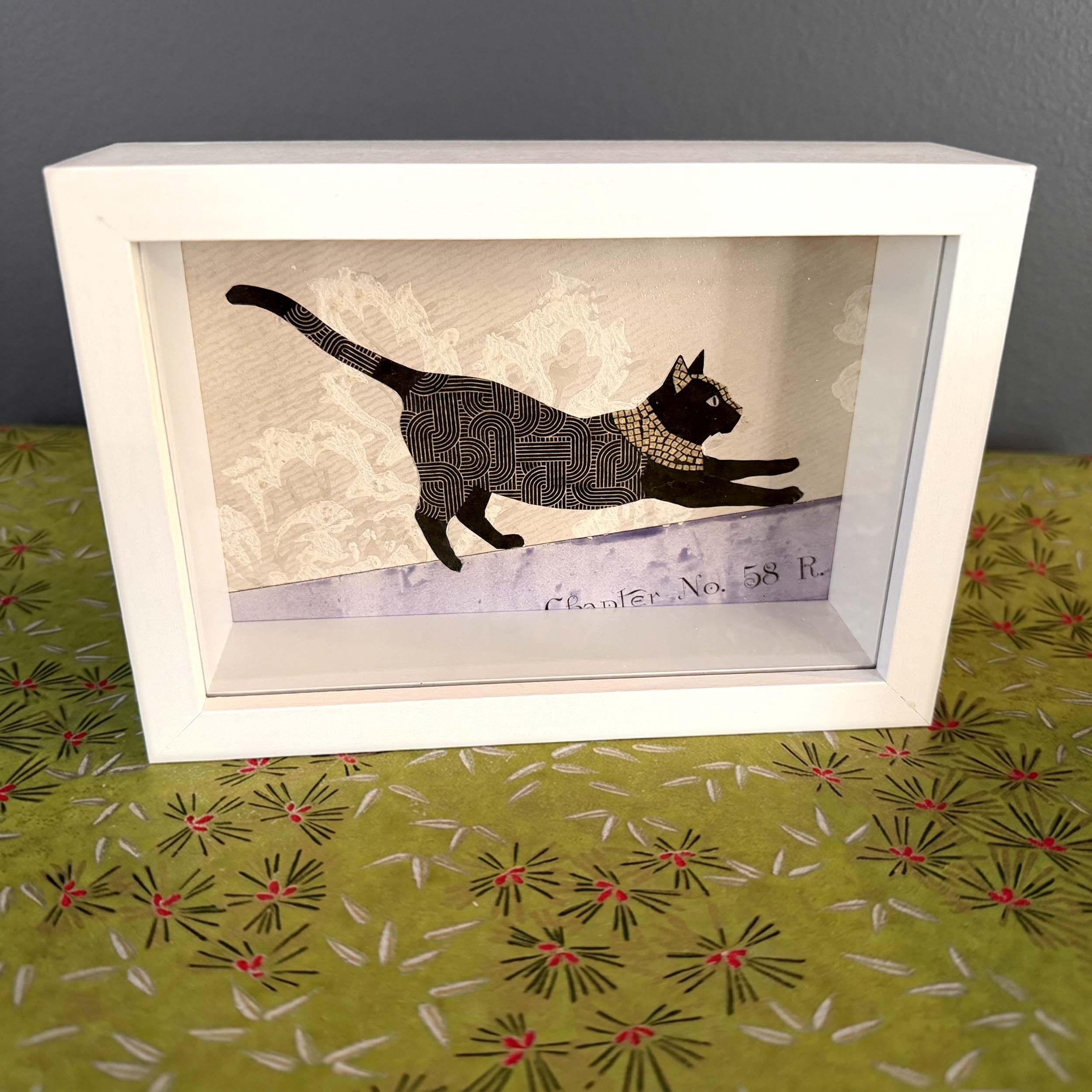 Chapter 58 | Shadow Box Cat Print